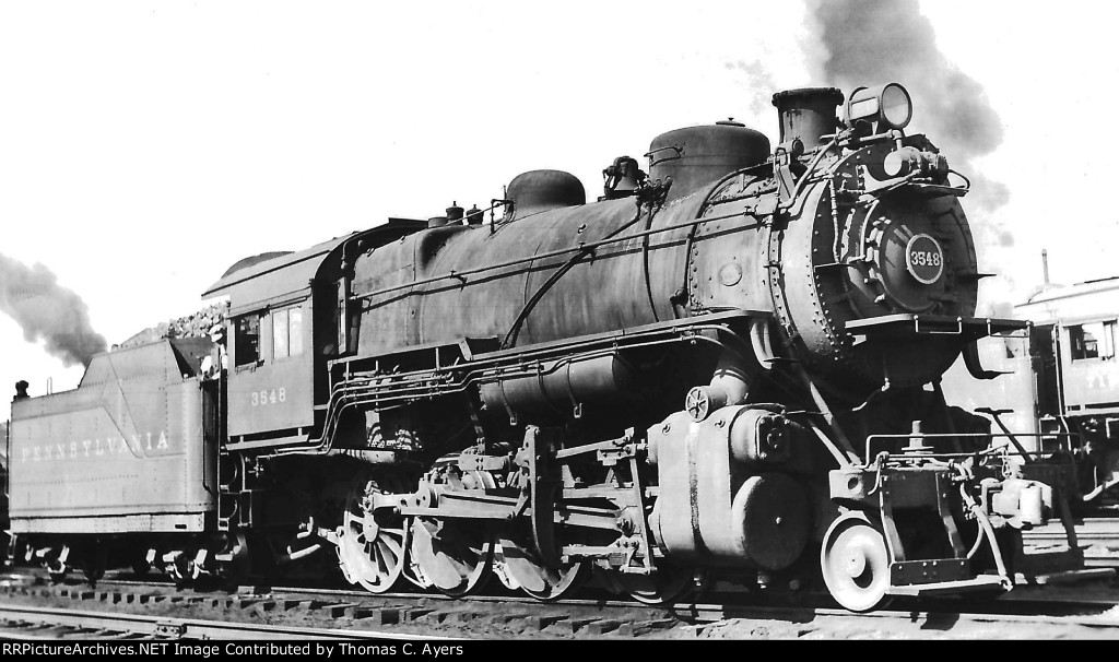 PRR 3548, H-9S, 1955